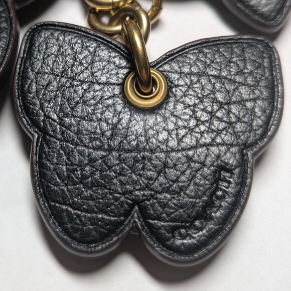 COACH NWOT 🦋 GIFT BOX 🦋 Butterfly Cluster Bag Charm RETAIL MODEL - Picture 6 of 6
